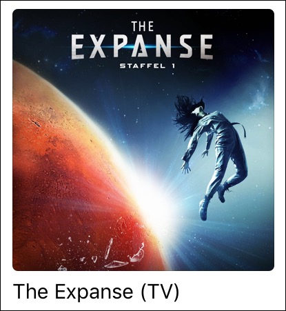 Die erste Staffel von „The Expanse“ im iTunes Store