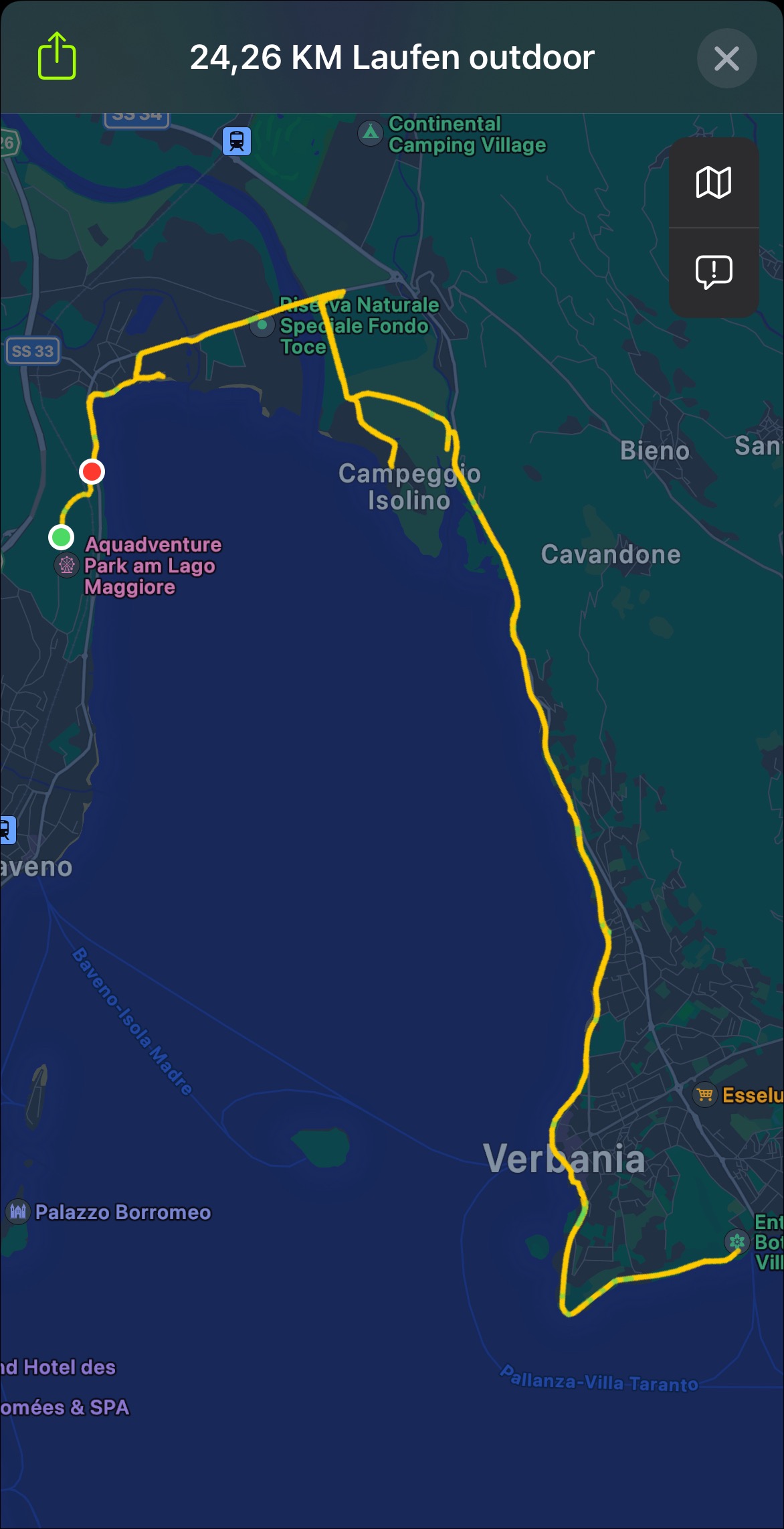 Route am Lago Maggiore