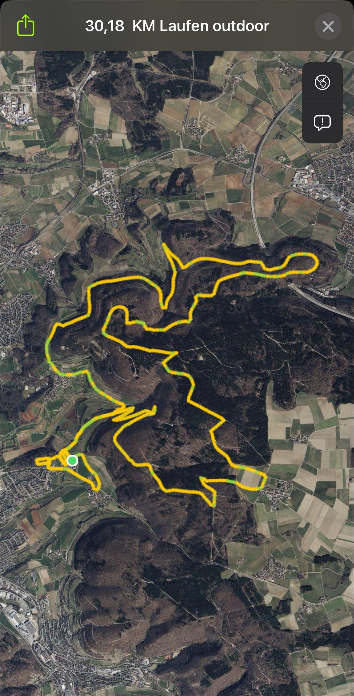Strecke am 2025-06-28